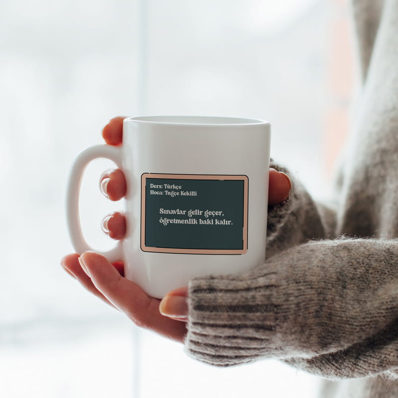 Okul Tahtası Özelleştirmeli Öğretmen Kupası