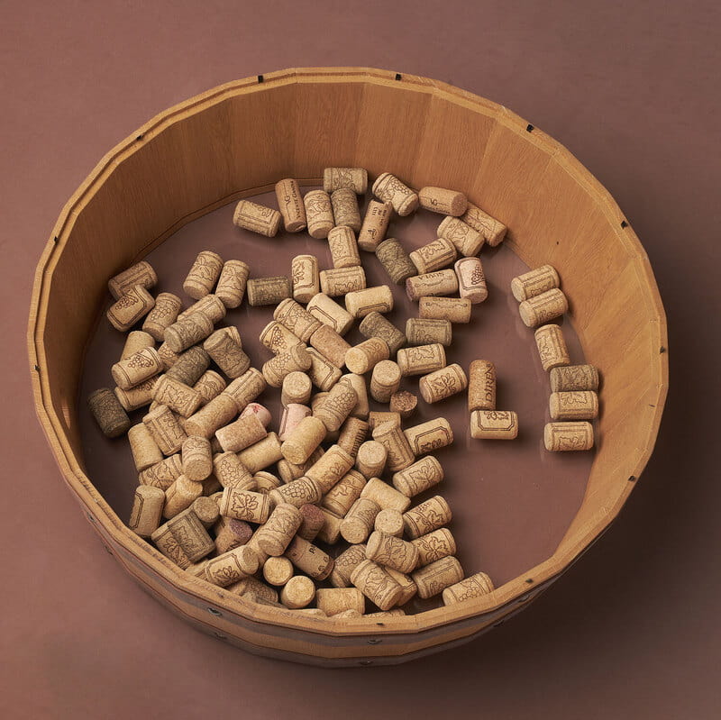 Özel Gün Tarihli İsme Özel Dekoratif Meşe Şarap Mantar Kutusu