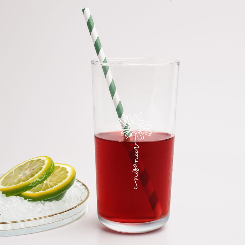 Papatya İsimli Meyve Suyu Bardağı