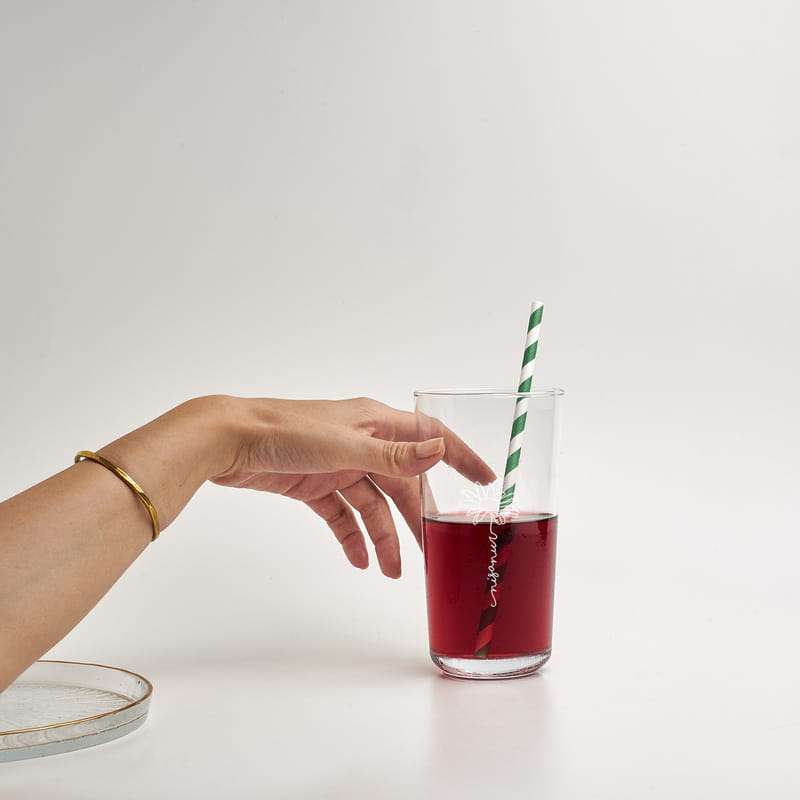 Papatya İsimli Meyve Suyu Bardağı