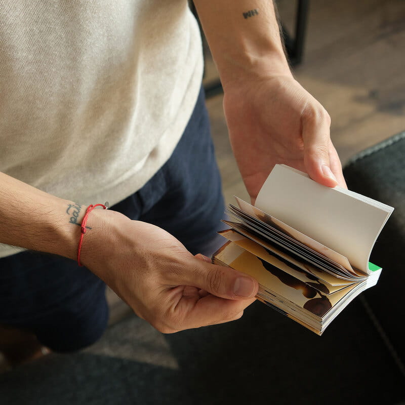 Renk Seçenekli Hareketli Anı Kitabı Flip Book