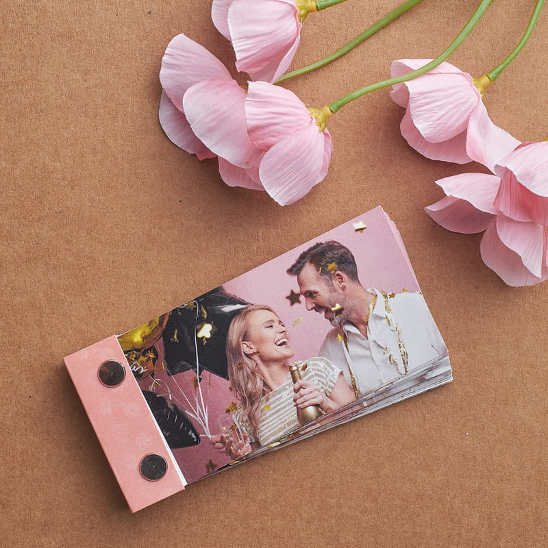 Renk Seçenekli Hareketli Anı Kitabı Flip Book