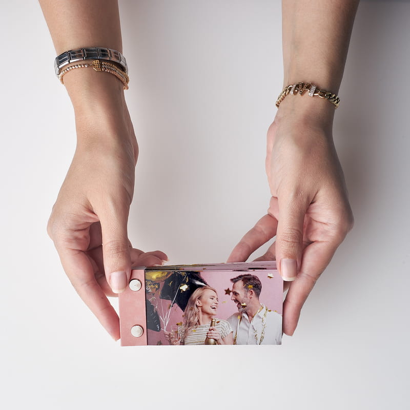 Renk Seçenekli Hareketli Anı Kitabı Flip Book