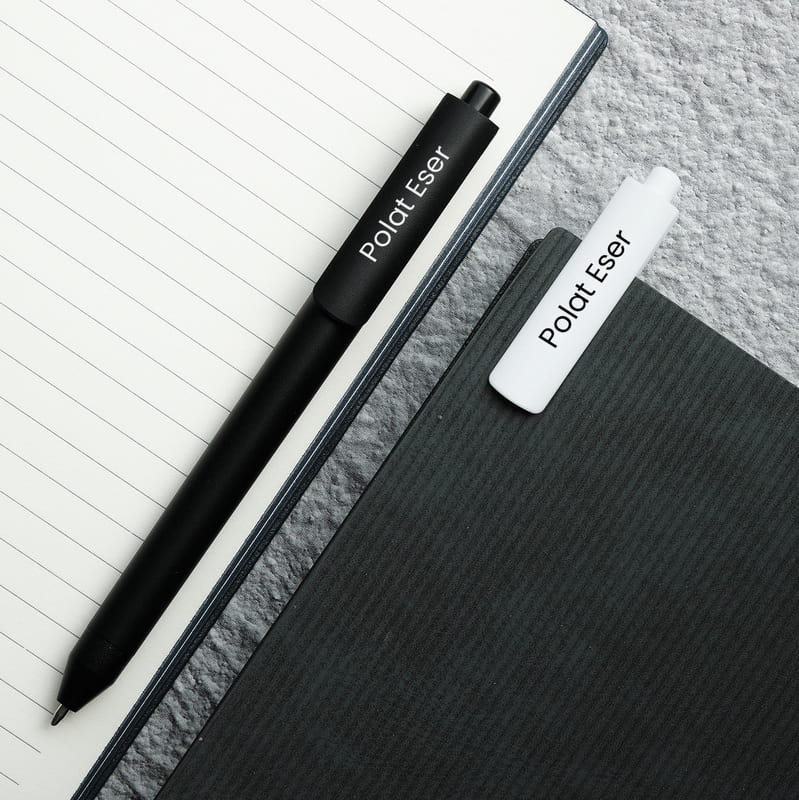 Renk Seçenekli İsme Özel Mavi Tükenmez Kalem