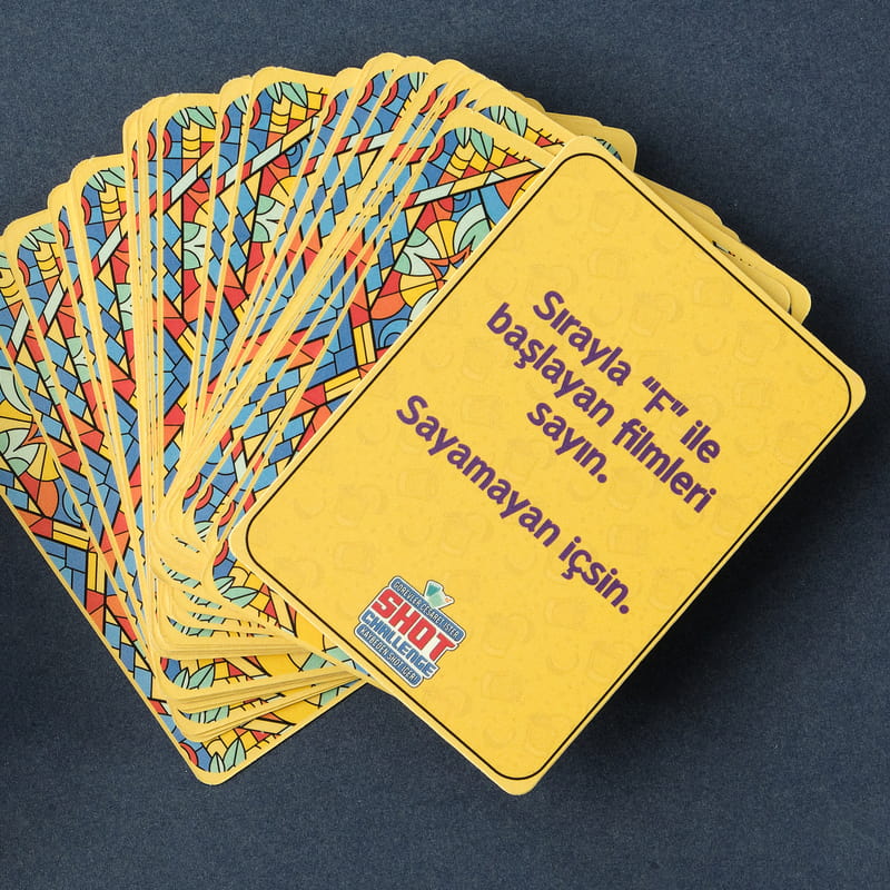 Shot Challenge Oyun Kartları