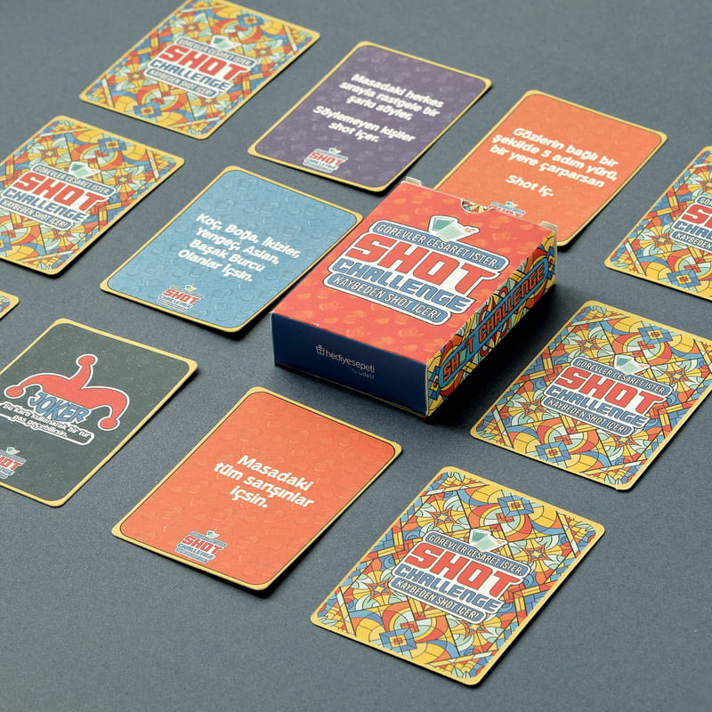 Yılbaşı Özel Shot Challenge Çikolatalı Hediye Kutusu