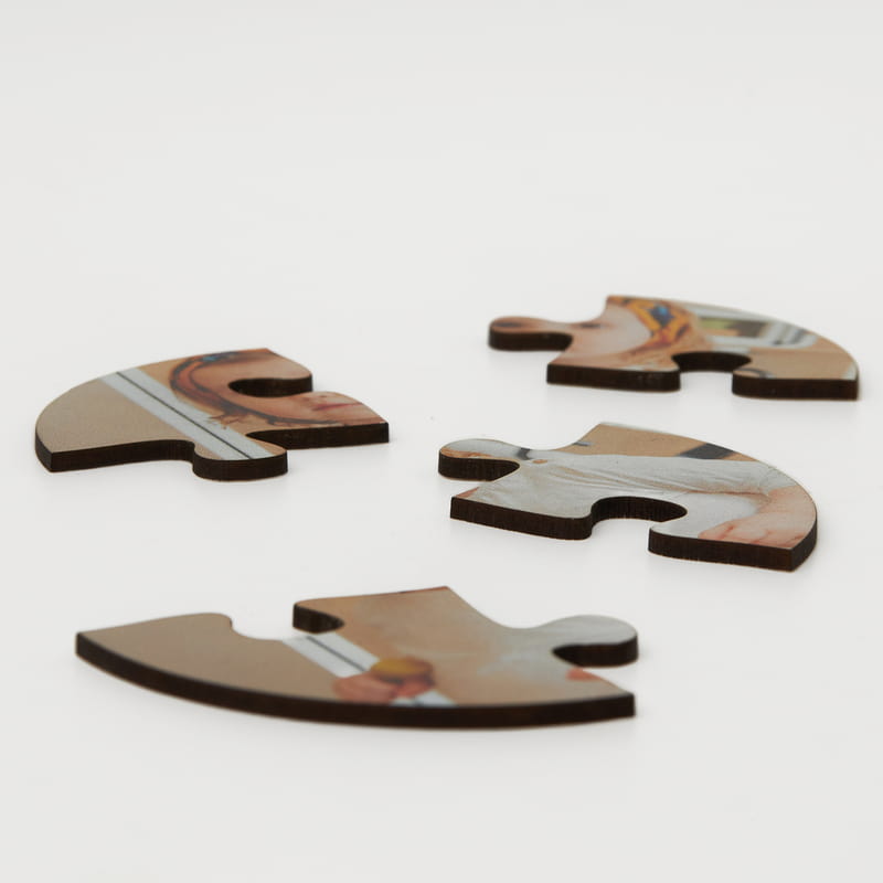 6 Adet 4 Parçalı Fotoğraflı Çocuk Puzzle