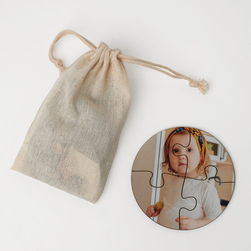 6 Adet 4 Parçalı Fotoğraflı Çocuk Puzzle