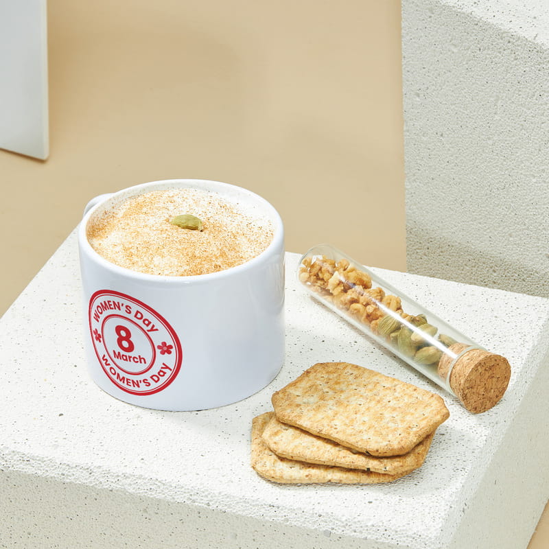 8 Mart Kadınlar Günü Tasarımlı Fincan