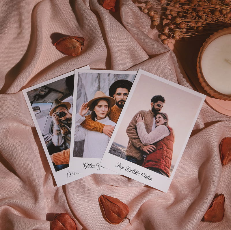 9x13 Pola Kart Foto Baskı - 10 Adet