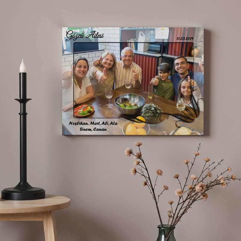 Ailenize Özel Kanvas Tablo 30x40