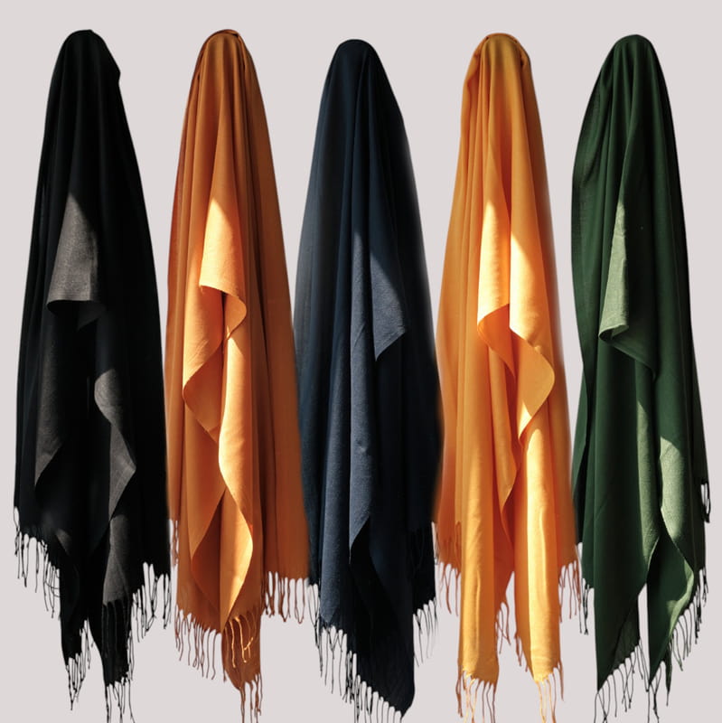 Anneler Günü Hediyesi Canım Annem Mesajlı Dokulu Şal