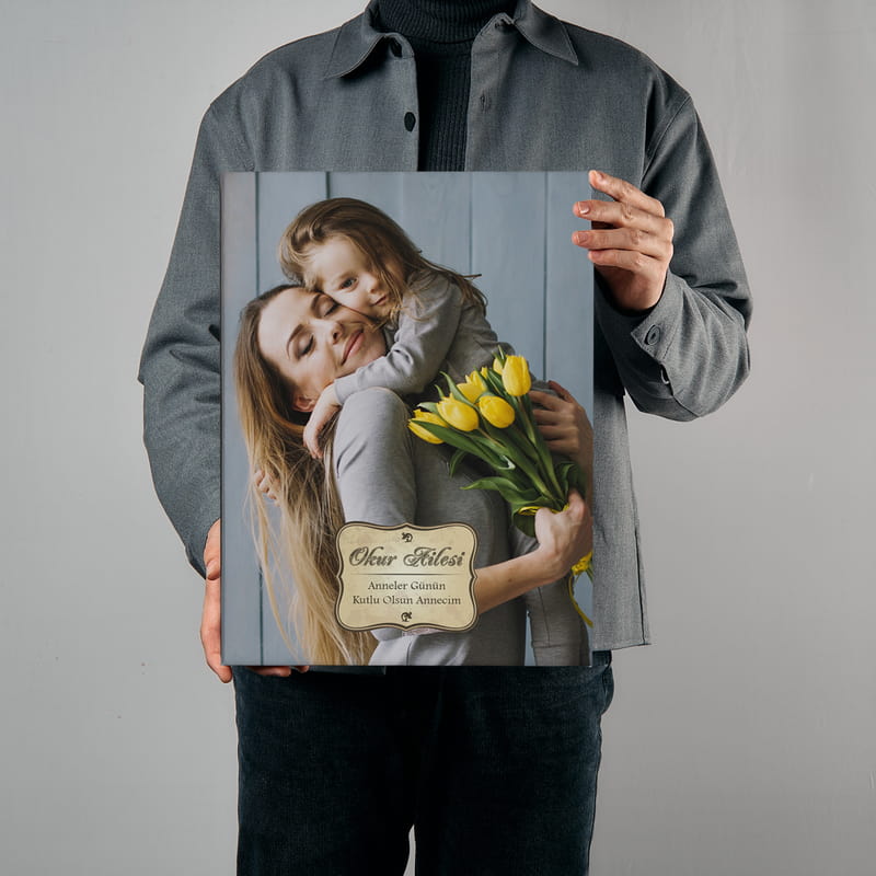 Anneler Günü Hediyesi Kanvas Tablo 30x40