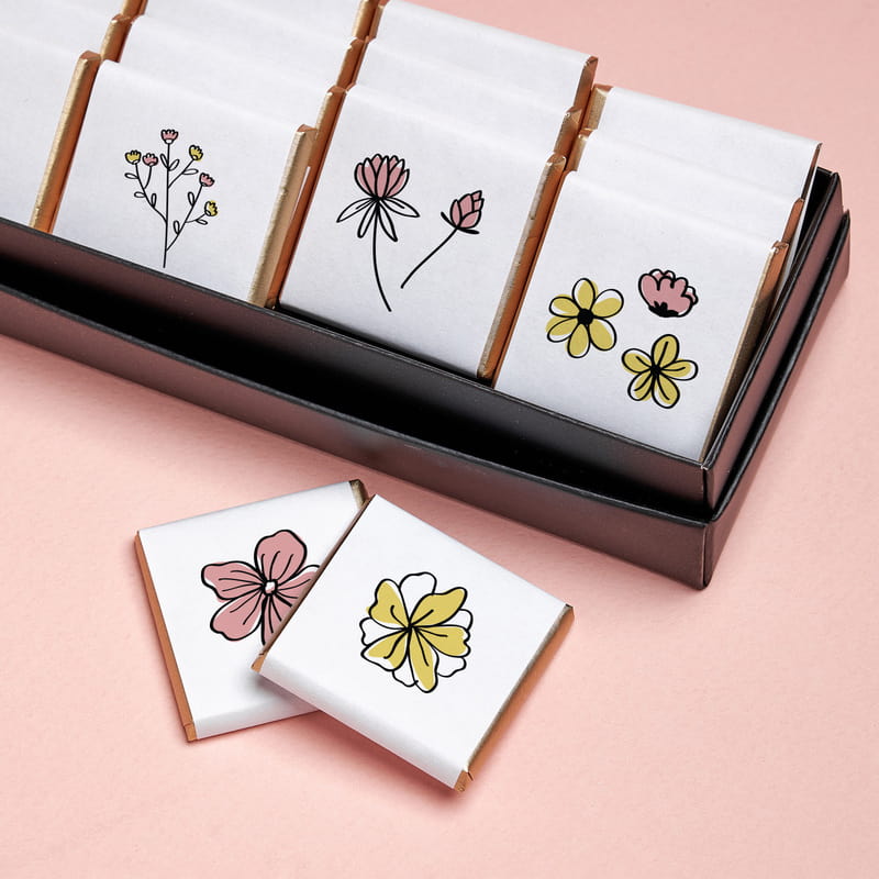 Anneye Hediye Çikolatalı Hediye Kutusu