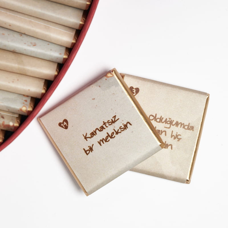 Anneye Hediye Seni Sevmemin 32 Sebebi Çikolata