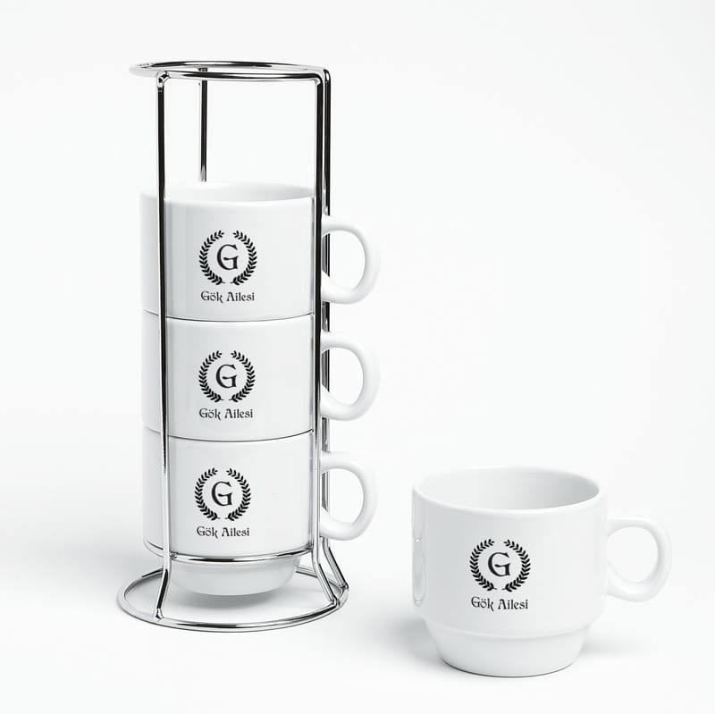 Arma Özelleştirmeli Bizim Kupa Takımı - Standlı 4'lü Set