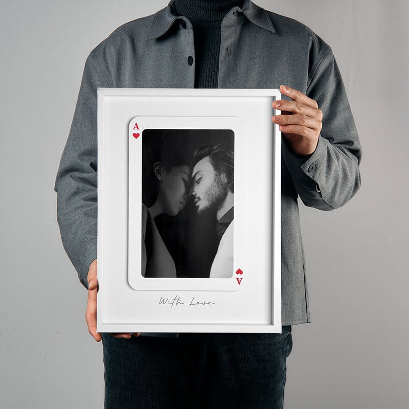 Aşkımızın Ası Fotoğraflı Çerçeve