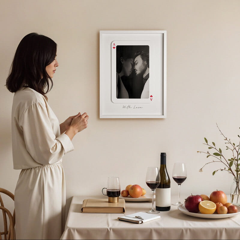 Aşkımızın Ası Fotoğraflı Çerçeve