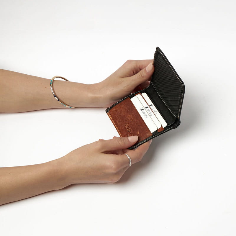 Atatürk İmzalı Spor Kartlık Cüzdan - Hakiki Deri