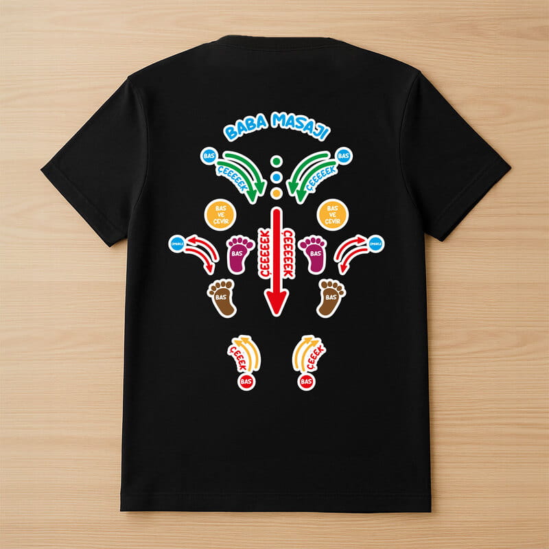 Baba Masajı Tişört