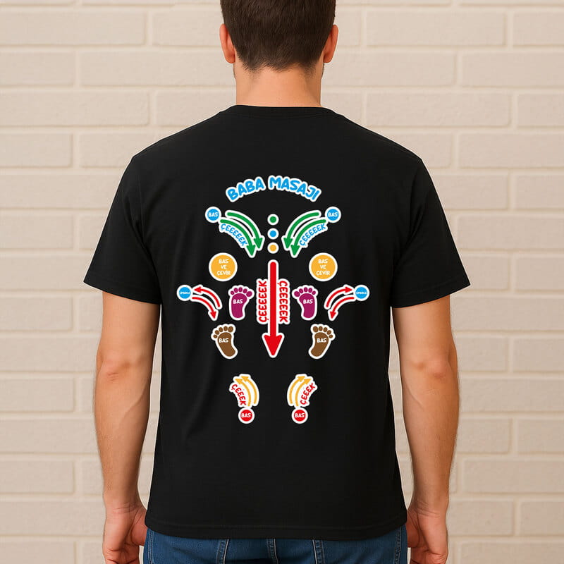 Baba Masajı Tişört