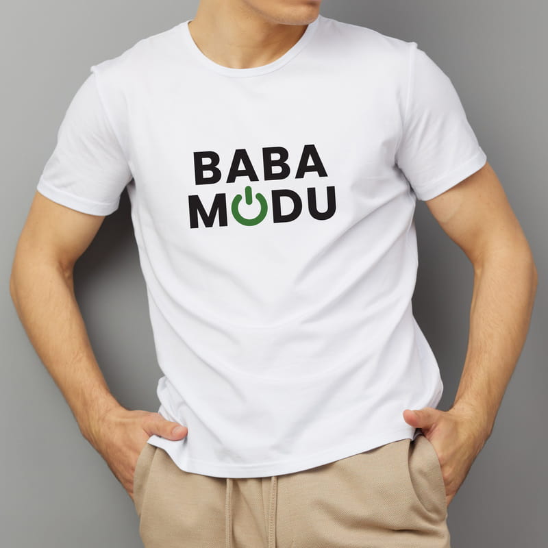 Baba Modu Tasarımlı Tişört Hediye