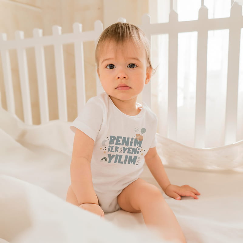 Benim İlk Yeni Yılım Bebek Body