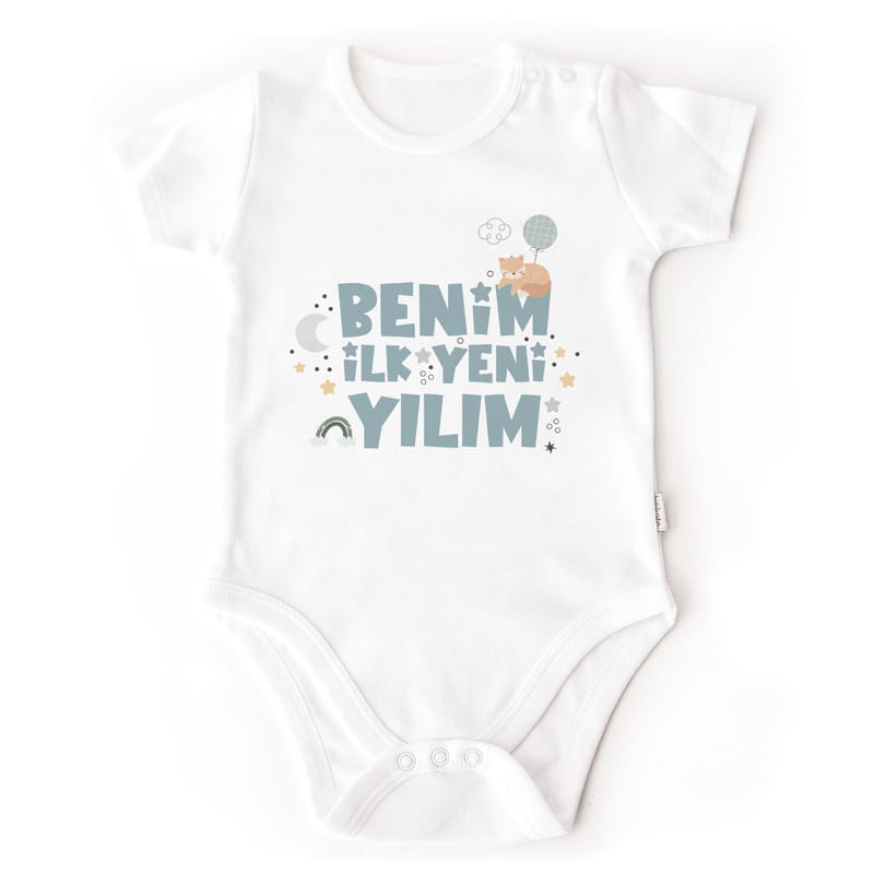 Benim İlk Yeni Yılım Bebek Body