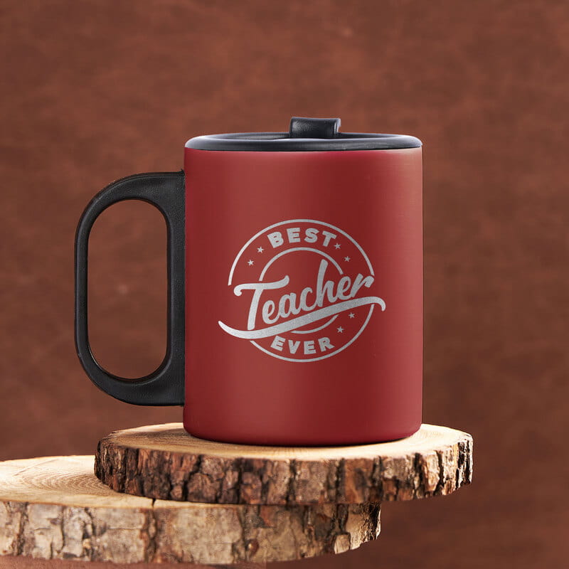 Best Teacher Ever Tasarımlı Bardak Termos