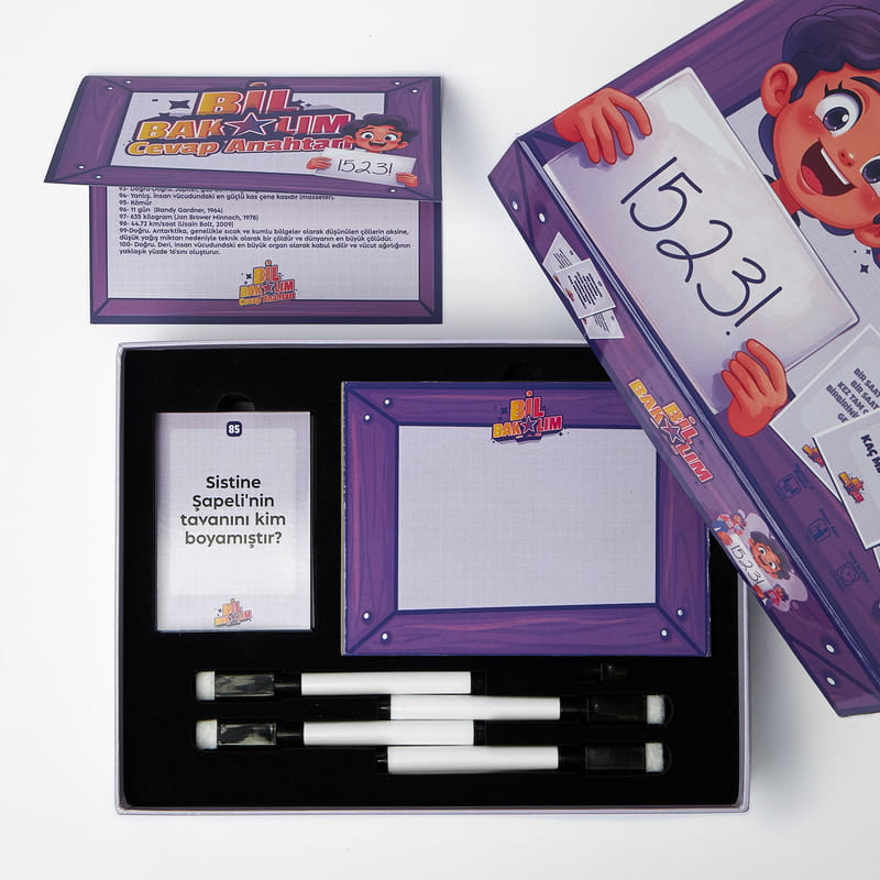 Bil Bakalım Eğlenceli Oyun Seti