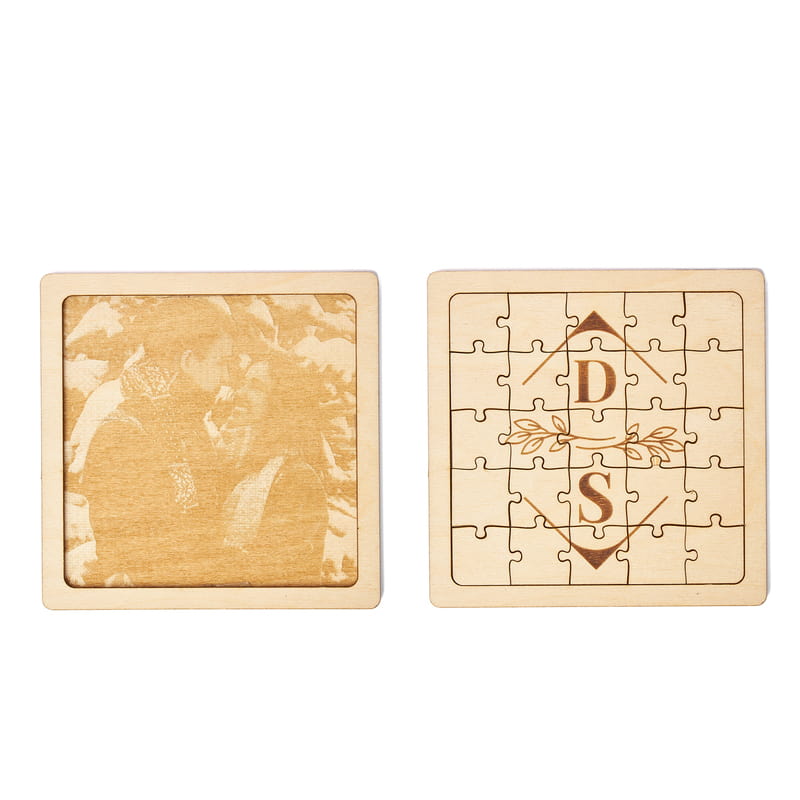 Bizi Tamamlayan Parçalar Ahşap Fotoğraflı Puzzle