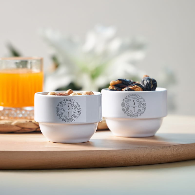 Çiftlere Özel Harfli Tatlı Sohbetler Kasesi - 2'li Set