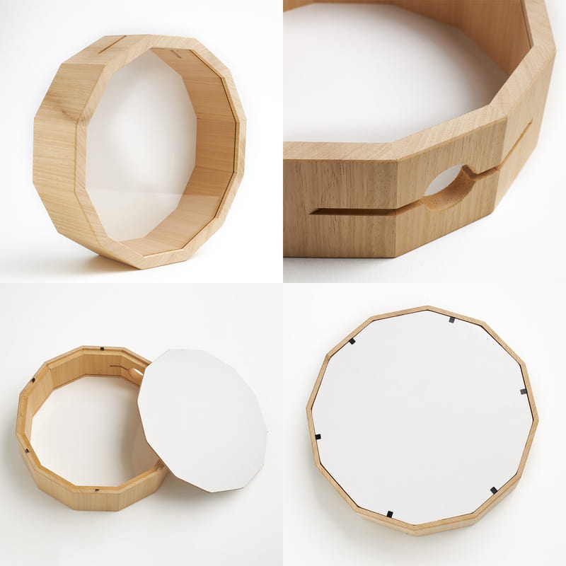 Collection of Moments Ahşap Dekoratif Koleksiyon Kutusu