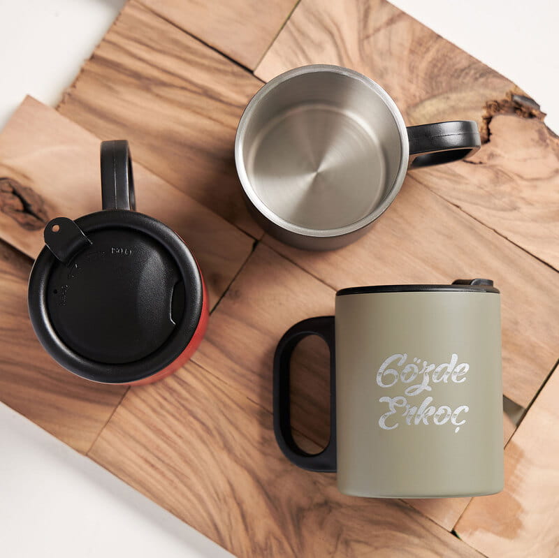 Doğum Günü Hediyesi İsim Yazılı Çelik Bardak Termos