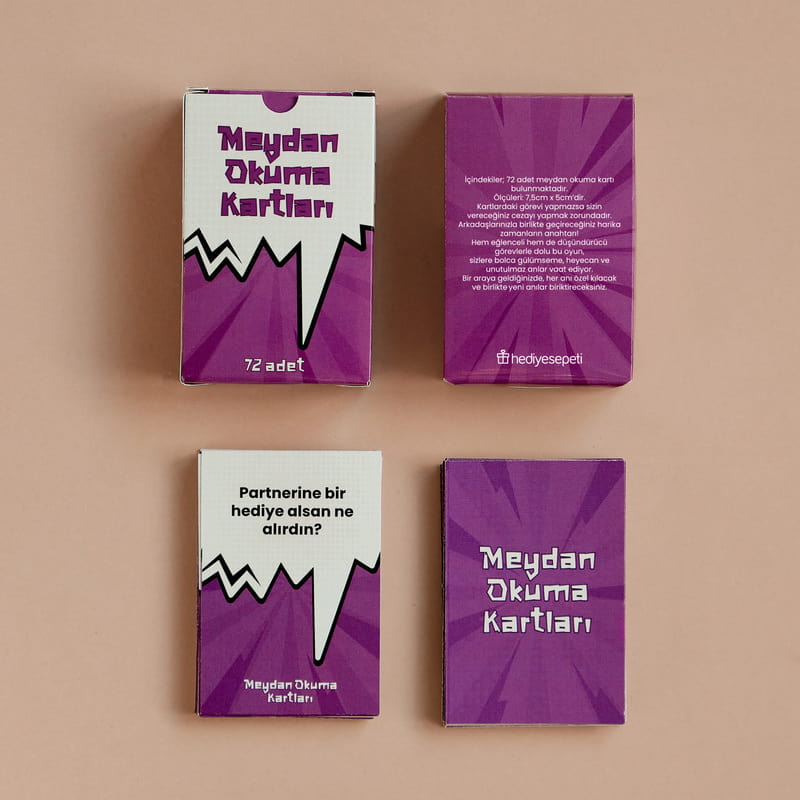 Eğlenceli Meydan Okuma Kartları