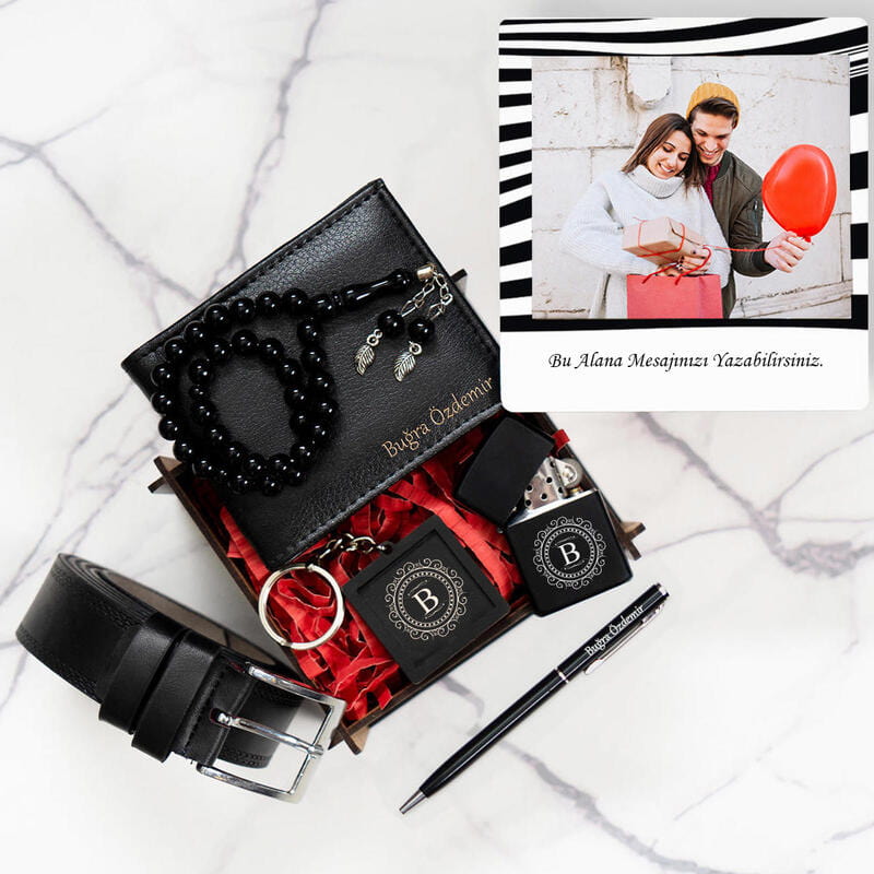 Erkeklere Özel Kişisel Premium Hediye Kutusu