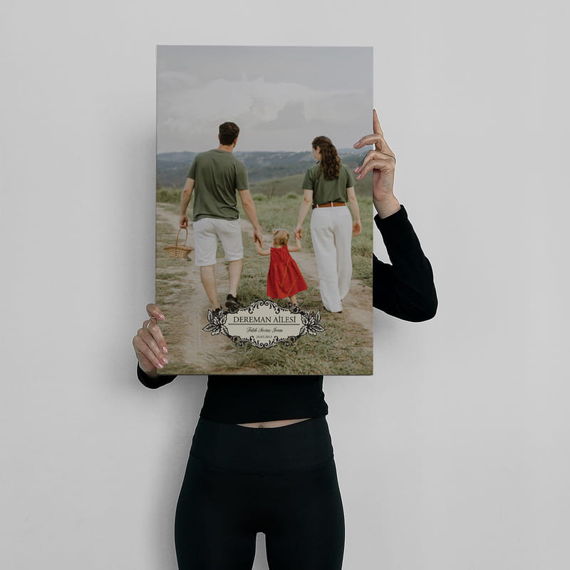 Geniş Aileye Kanvas Tablo 40x60
