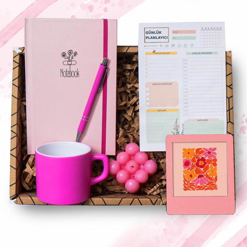 Günü Planla, Renkleri Hisset Motivasyon Kutusu