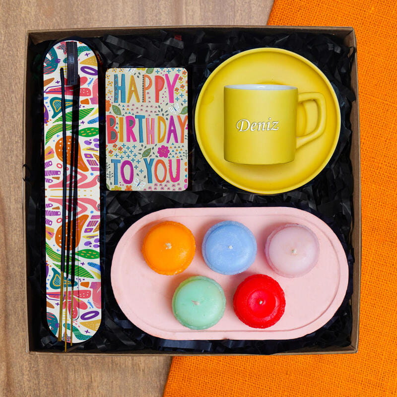 Happy Birthday Konseptli Kişisel Hediye Seti
