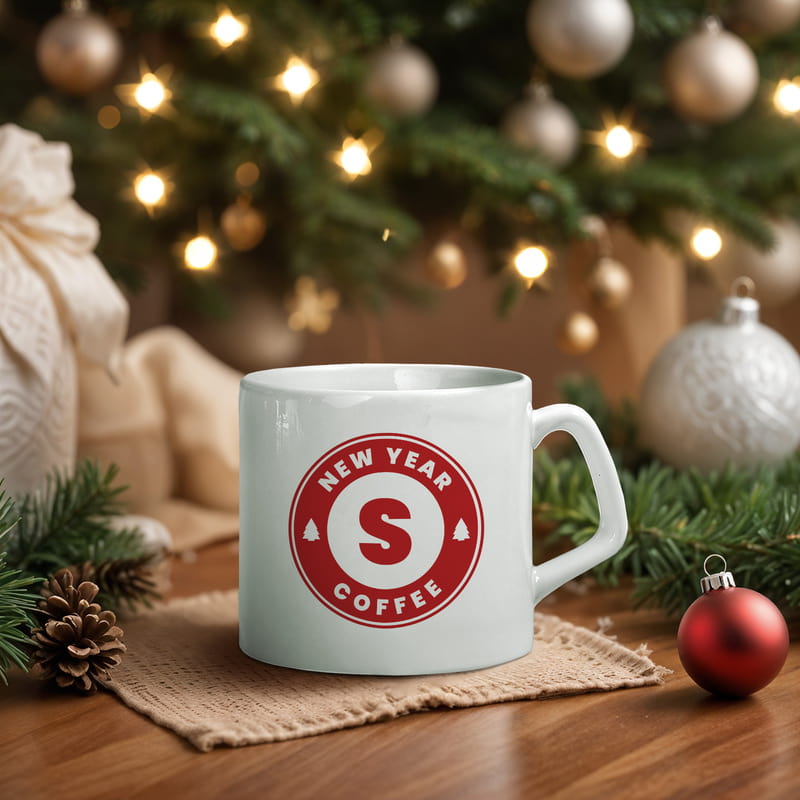 Harf Özelleştirmeli New Year Kupa Bardak