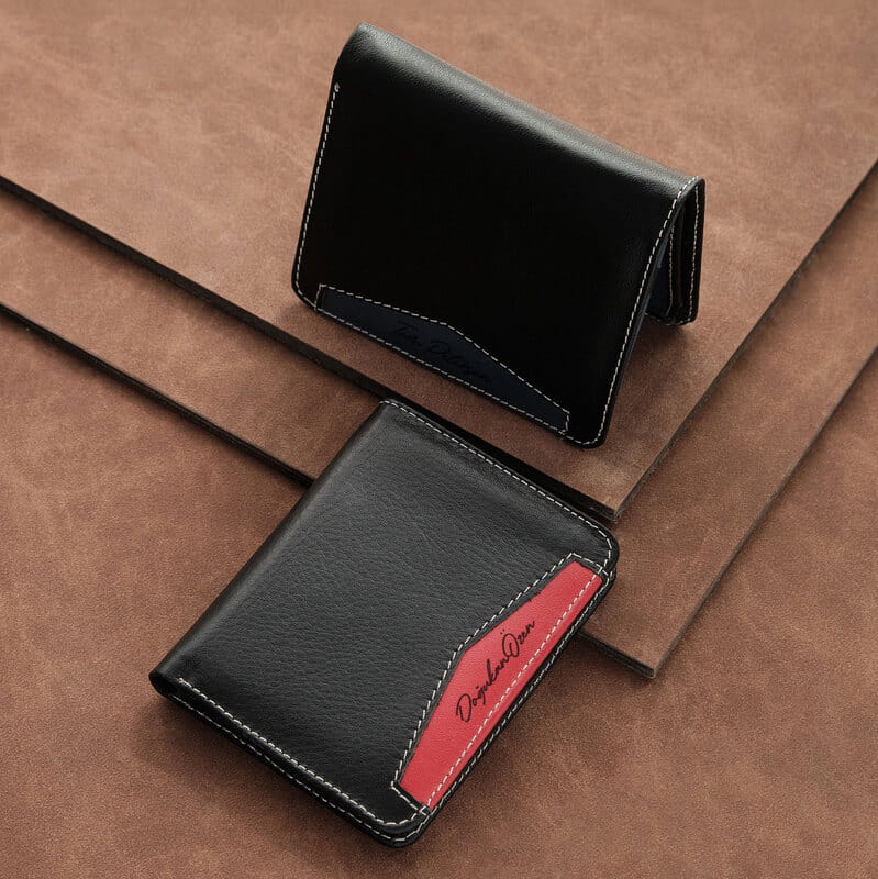 İsme Özel Hediye Spor Kartlık Cüzdan - Hakiki Deri