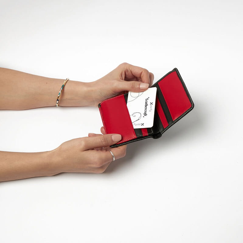 İsme Özel Hediye Spor Kartlık Cüzdan - Hakiki Deri