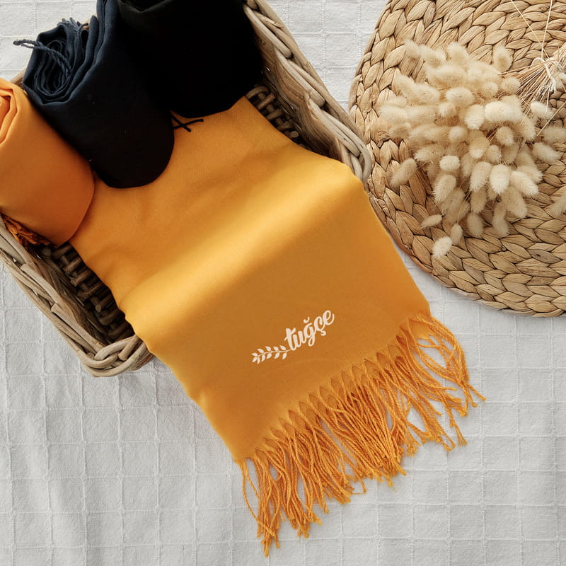 İsme Özel Kadın Şal - Omuz Şalı