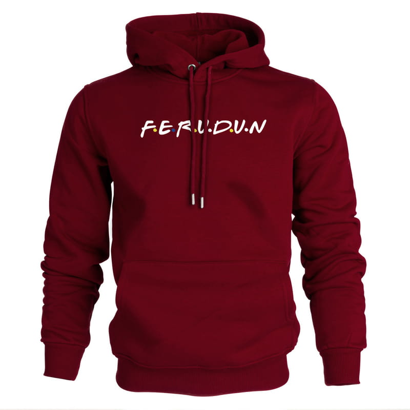 İsme Özel Tasarımlı Kapşonlu Sweatshirt - %100 Pamuklu Kumaş