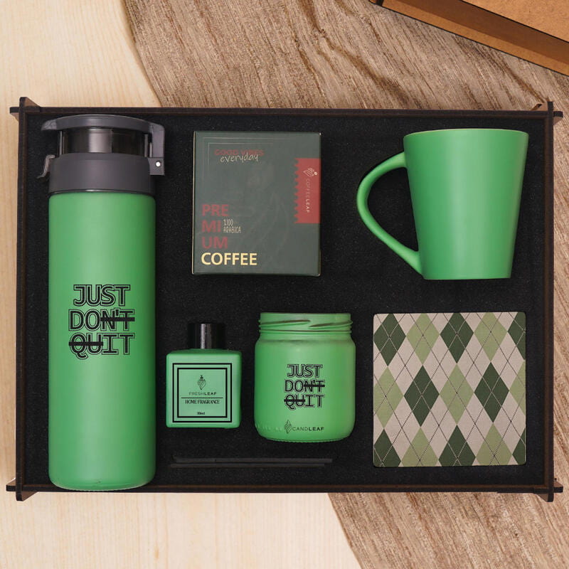 Just Don’t Quit – Azim Dolu Başlangıçlar İçin Hediye Kutusu