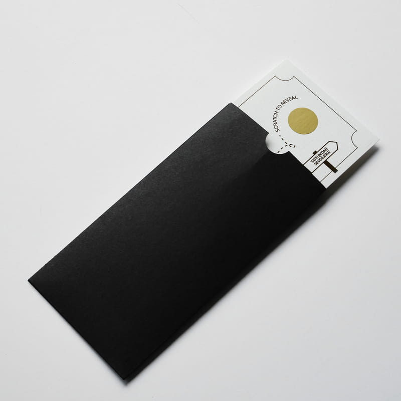 Kişiselleştirilebilir Seyahat Hediyesi Kazı Kazan Bileti