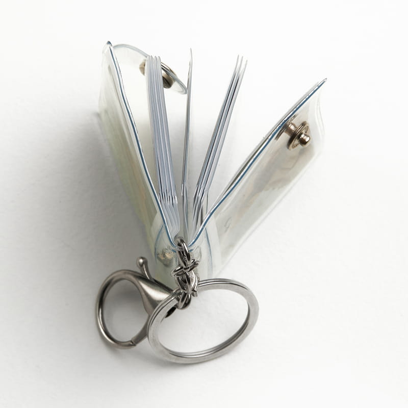 Kişiye Özel Fotoğraflı Albüm Anahtarlık - Şeffaf Kapak