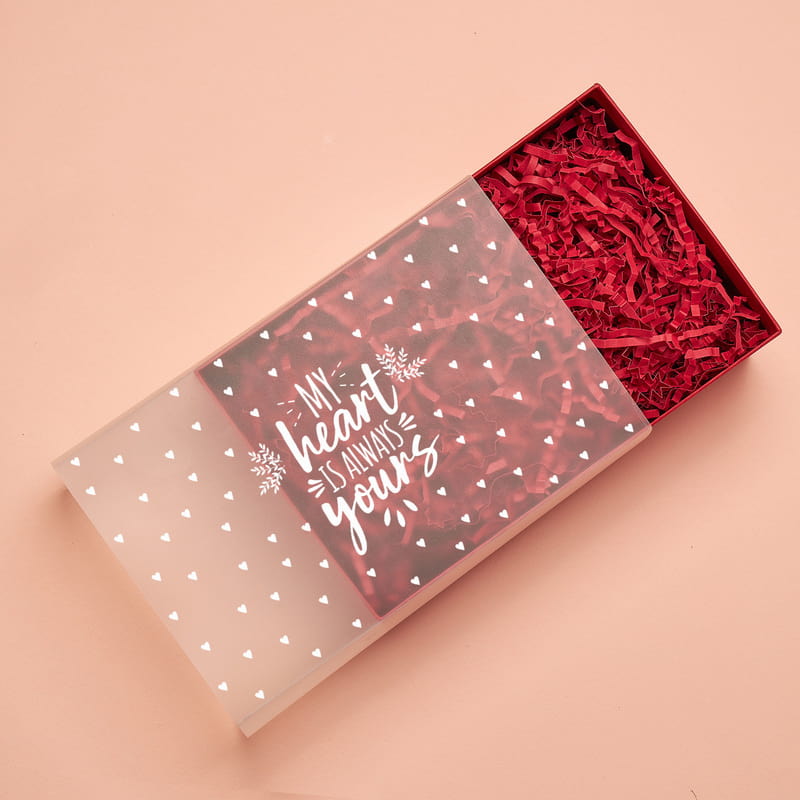 Kişiye Özel Nutella Kolye ve Çiçek Hediye Kutusu