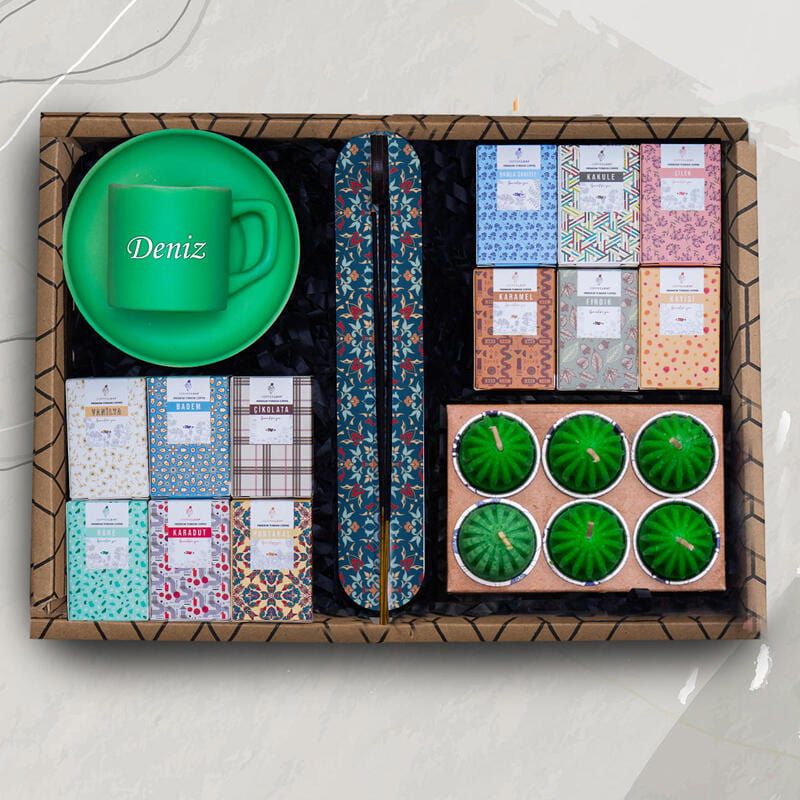 Kişiye Özel Renkli Aromalarla Dolu Hediye Seti