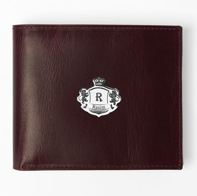Kral Tacı Özelleştirmeli Erkek Deri Cüzdan